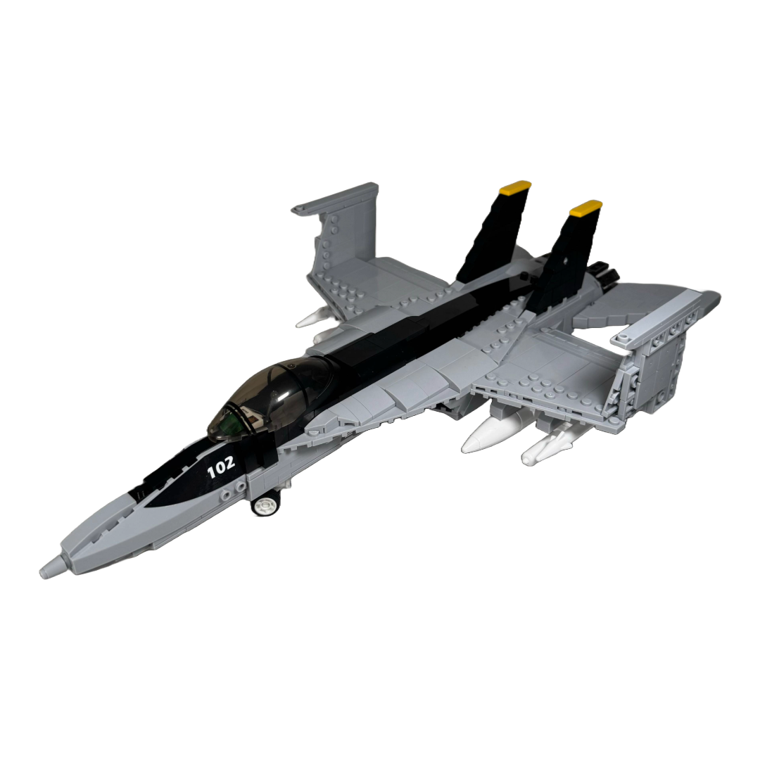 McDonnell Douglas F/A-18 Hornet | 682PCS – Brick'd out McDonnell Douglas F/A-18 Hornet | 682PCS – Brick'd out