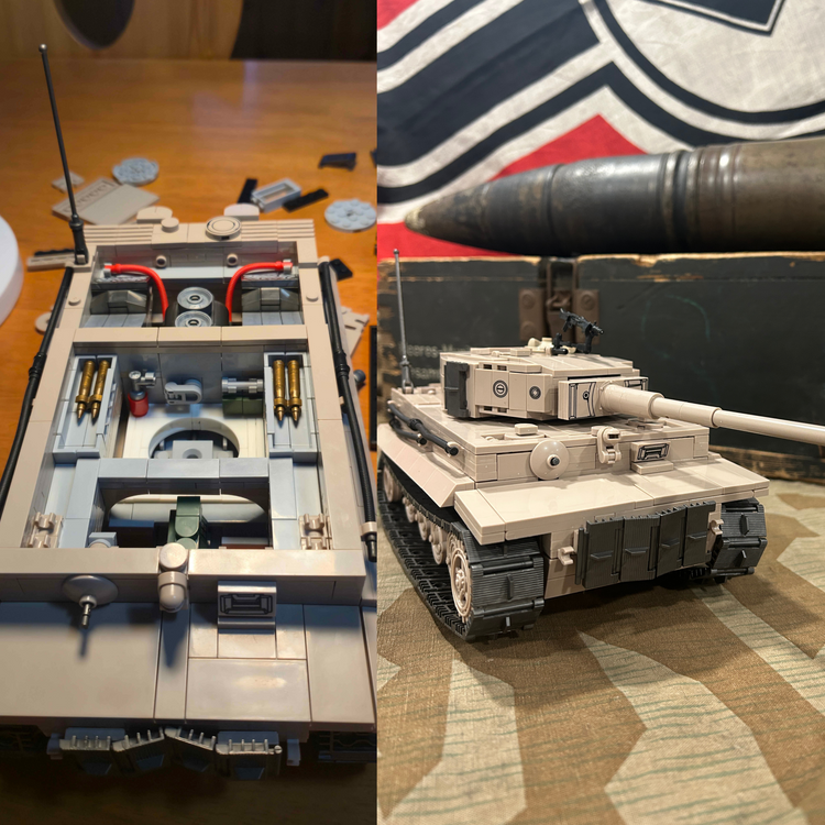 Tiger 1 (Sand) | 1362PCS