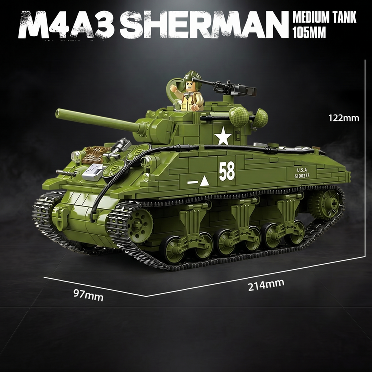 M4A3 Sherman | 1180 PCS