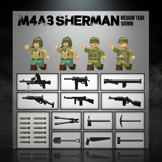 M4A3 Sherman | 1180 PCS