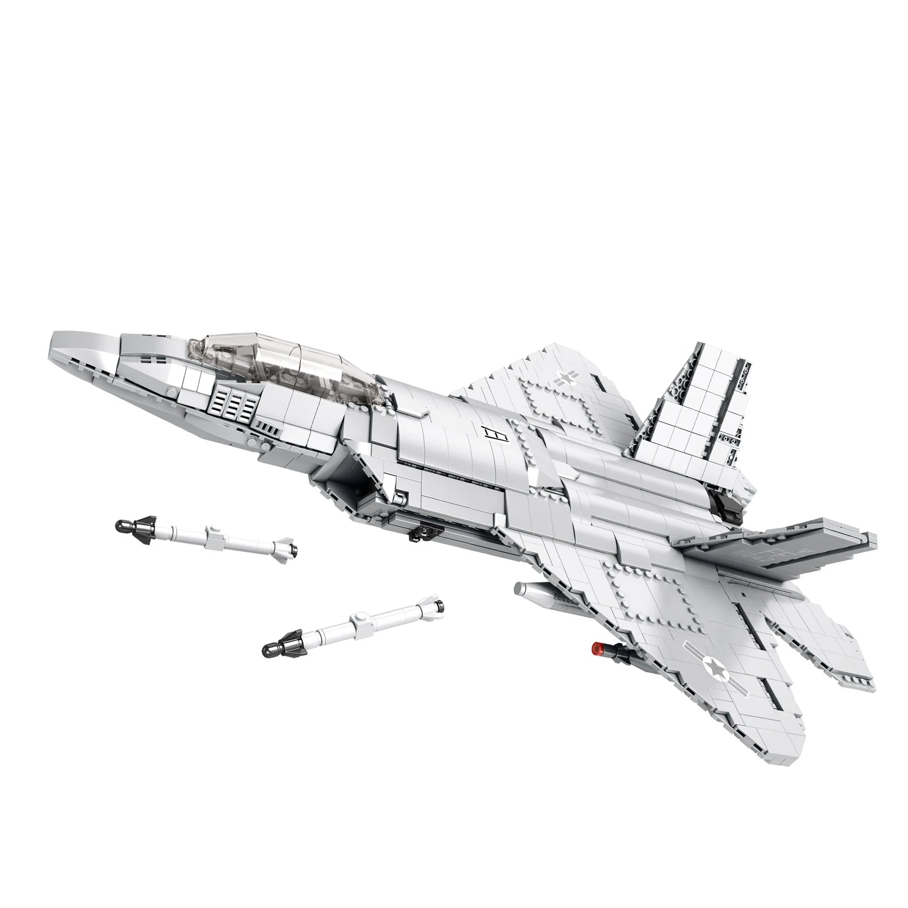 F 22 Raptor Brick F-22 Raptor Custom Brick Model Kit – 1837 Pieces | Brick'd Out – Brick ...