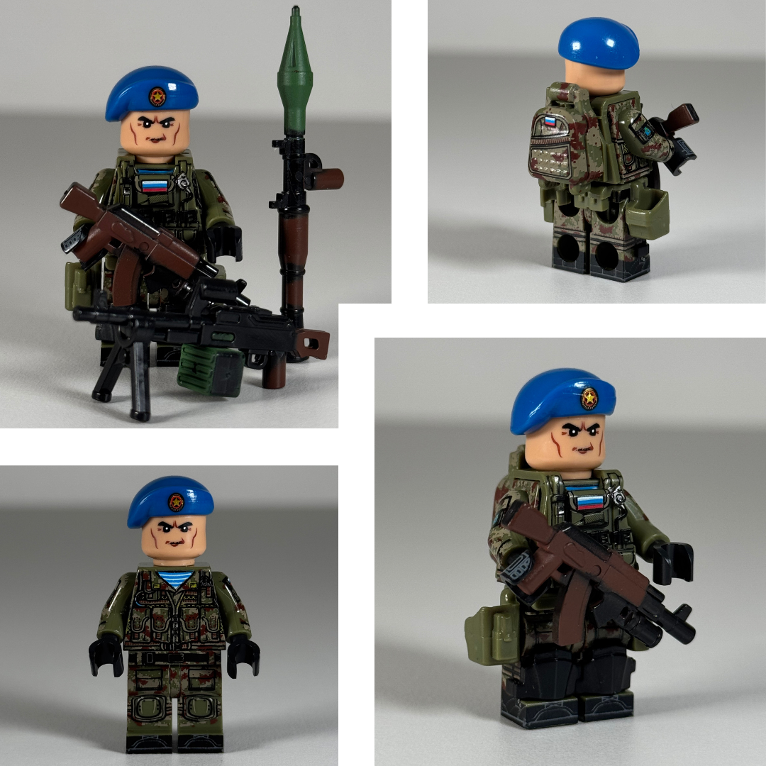 Custom Made Military Minifigure Collection | 5PCS