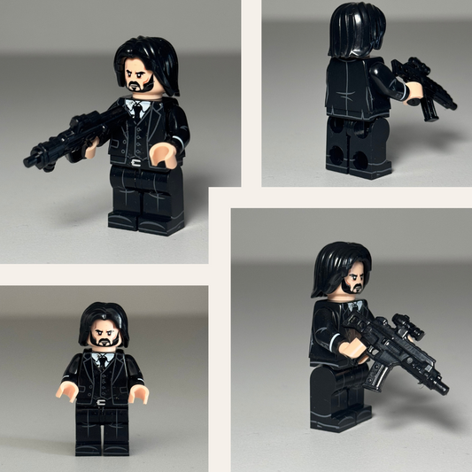 🎁 Custom Made John Wick Minifigure | 1PCS (100% off)
