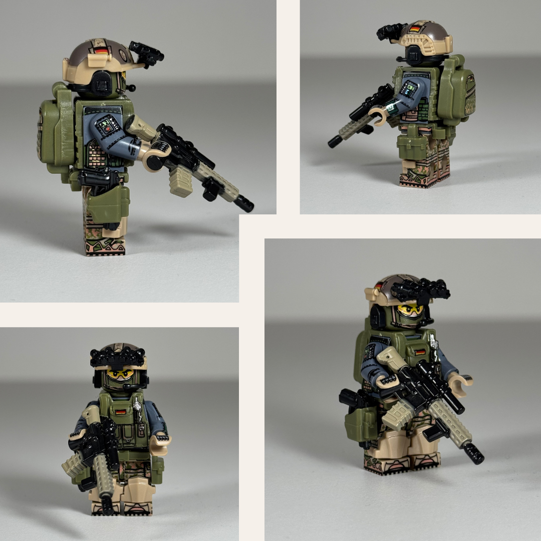 Custom Made Military Minifigure Collection | 5PCS