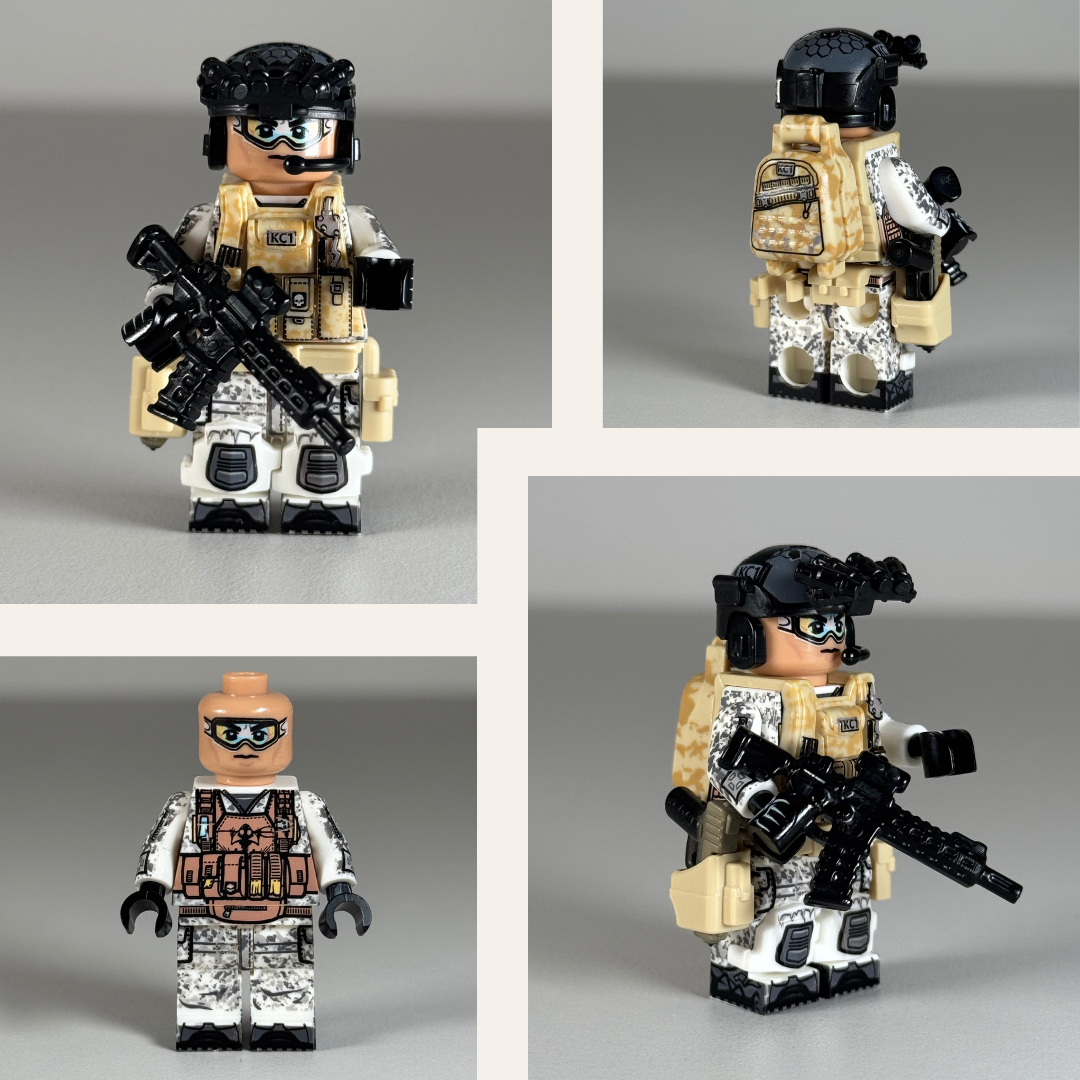 Custom Made Military Minifigure Collection 5PCS – Brick'd out
