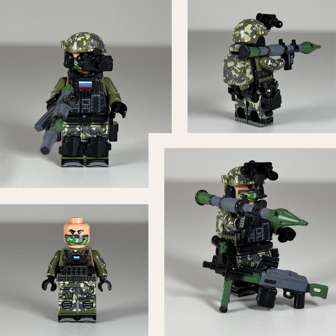 Custom Made Military Minifigure Collection | 5PCS
