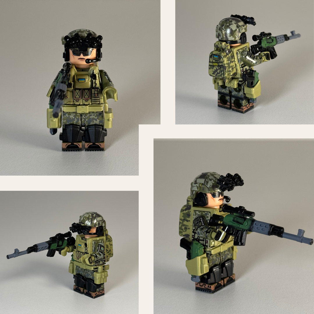 Custom Made Military Minifigure Collection | 5PCS