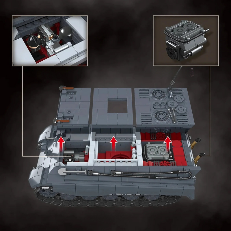Tiger II | 1564 PCS