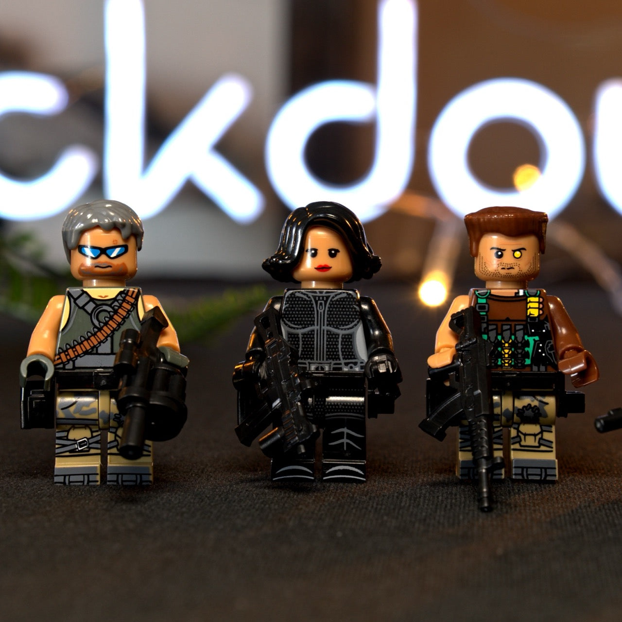 Custom made Mercenary minifigures | 5 PCS