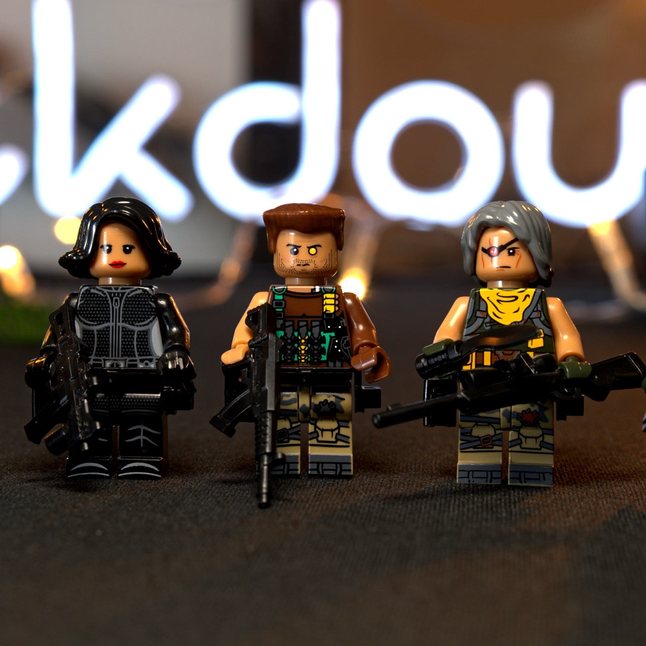 Custom made Mercenary minifigures | 5 PCS