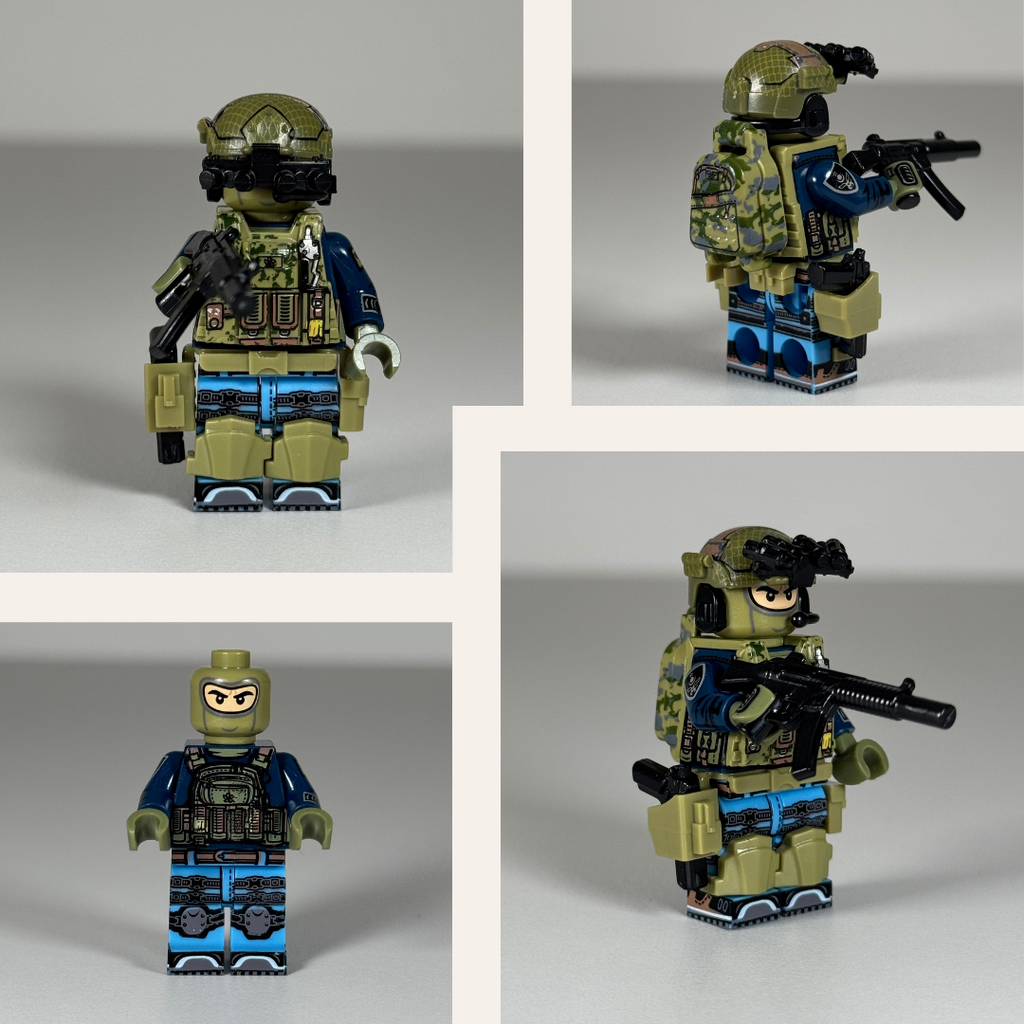 Custom Made Military Minifigure Collection | 5PCS – Brick'd out