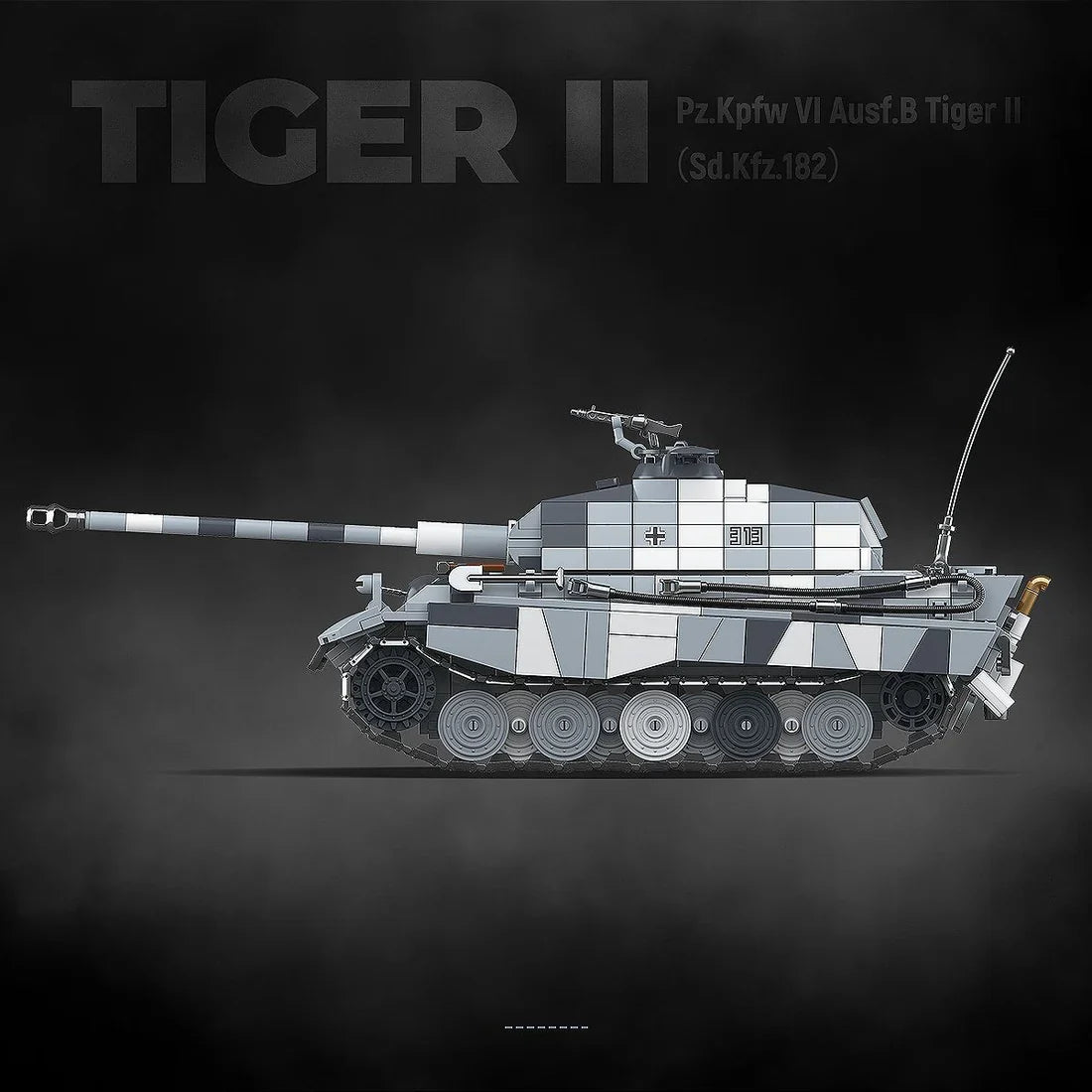 Tiger II (Snow Camo) | 1522 PCS