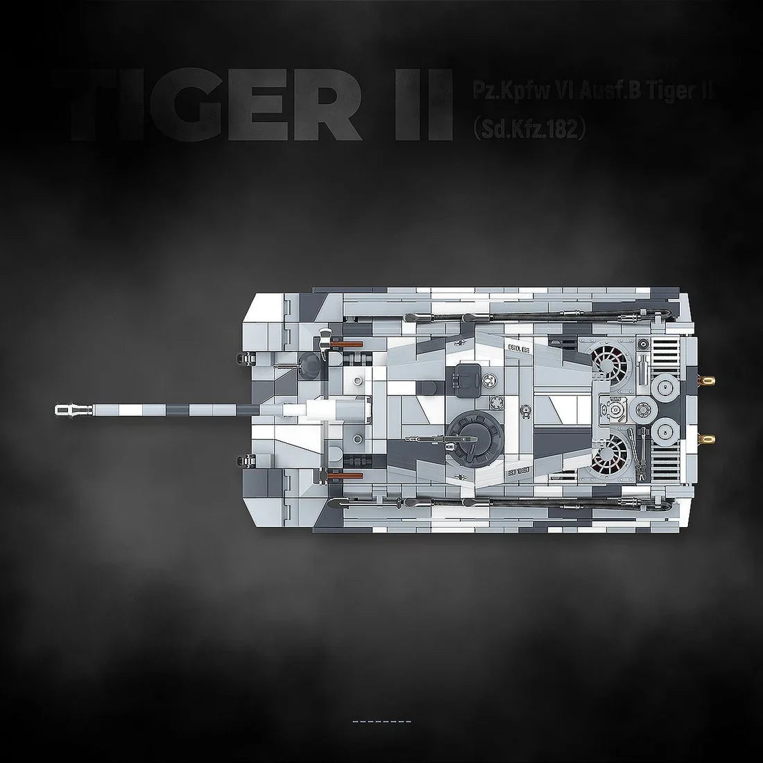 Tiger II (Snow Camo) | 1522 PCS
