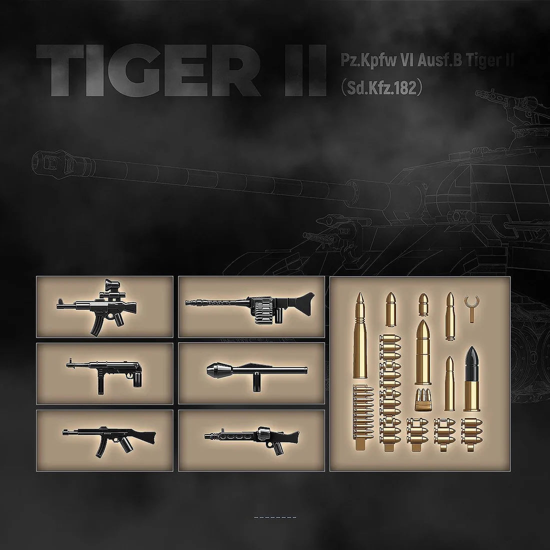 Tiger II (Snow Camo) | 1522 PCS